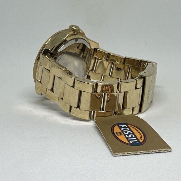 Fossil Cecile AM4482 Womens Gold Stainless Steel Analog Dial Quartz Watch HME419 - Picture 11 of 11